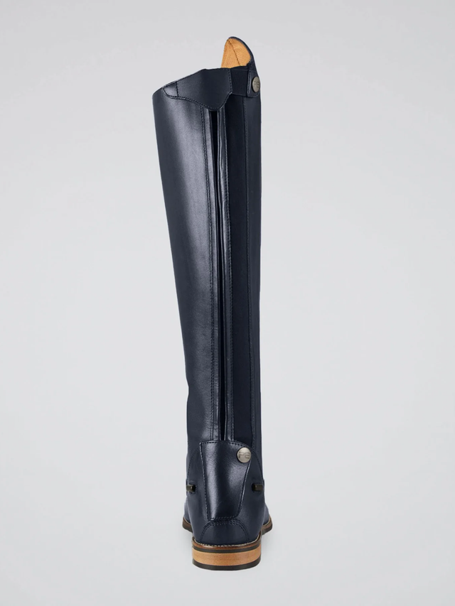 Premier Equine Maurizia Ladies Lace Front Leather Riding Boots Navy