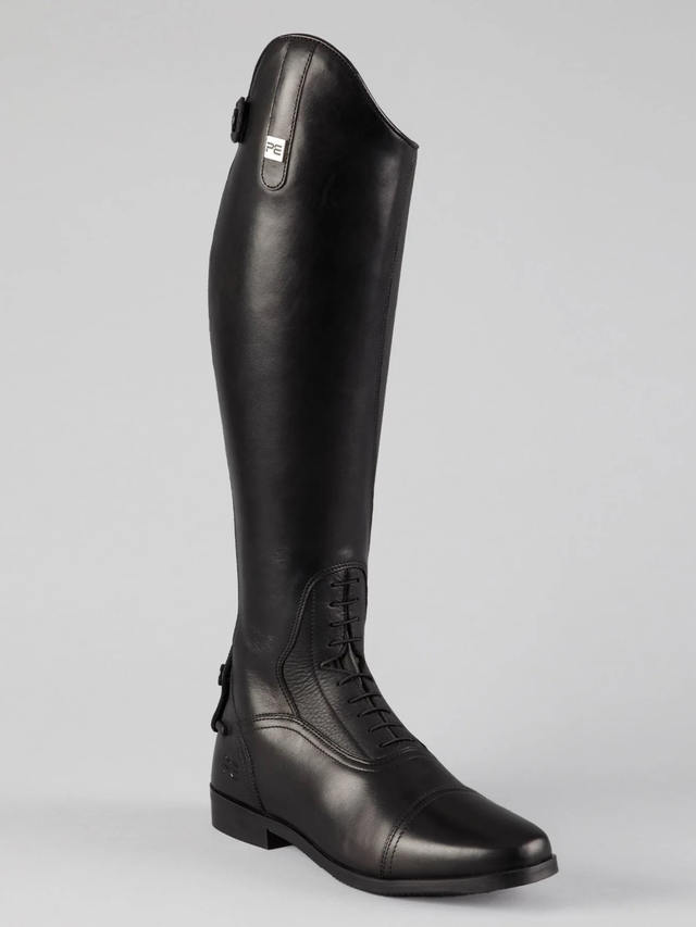 Premier Equine Silentio Mens Leather Field Boot Black