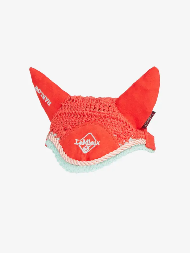 LeMieux Harlow Toy Pony Fly Hood Coral Crush