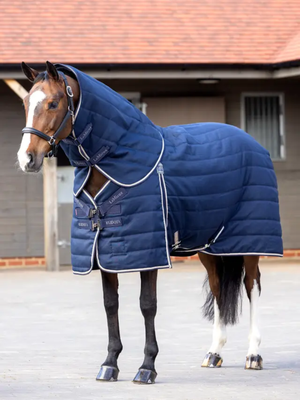 LeMieux Kudos Stable Neck Cover 200g Navy