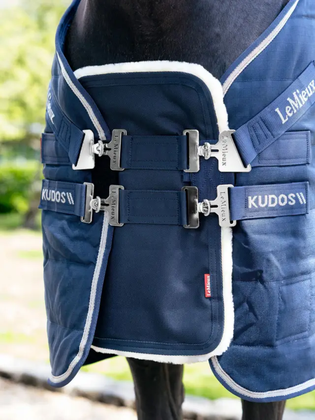LeMieux Sensitive Rug Chest Extender Navy