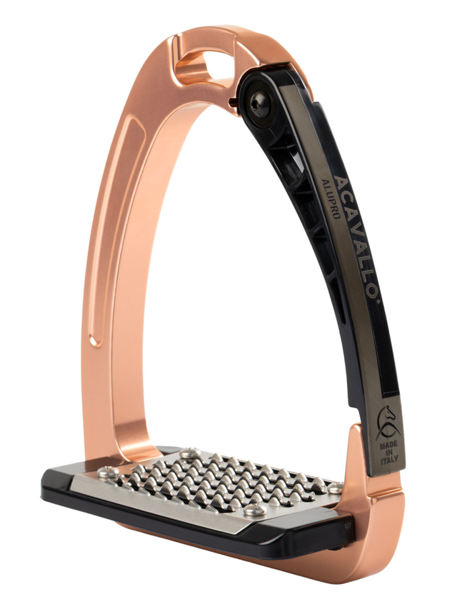 Acavallo Arena AluPro Stirrups Copper