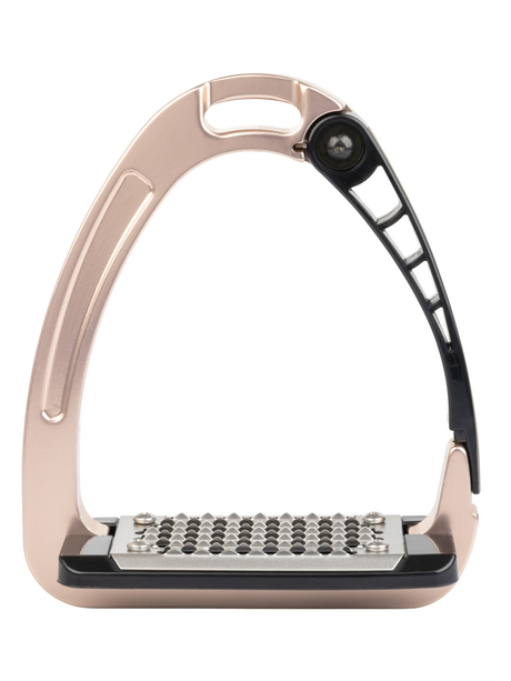 Acavallo Arena AluPro Stirrups Titanium Rose