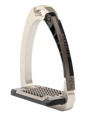Acavallo Arena AluPro Stirrups Solar Titanium