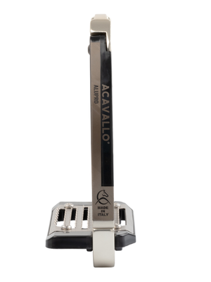 Acavallo Arena AluPro Stirrups Solar Titanium