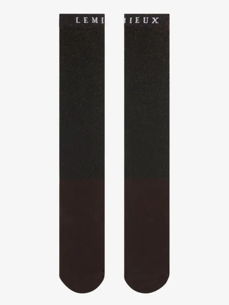 LeMieux Brilliance Competition Socks Espresso