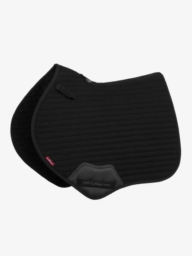 LeMieux Air-Tek Mesh Jump Saddle Pad Black