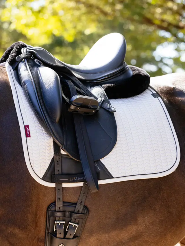 LeMieux Essence Dressage Saddle Pad Stone