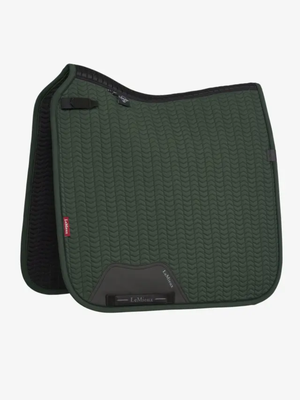 LeMieux Essence Dressage Saddle Pad Pine Green