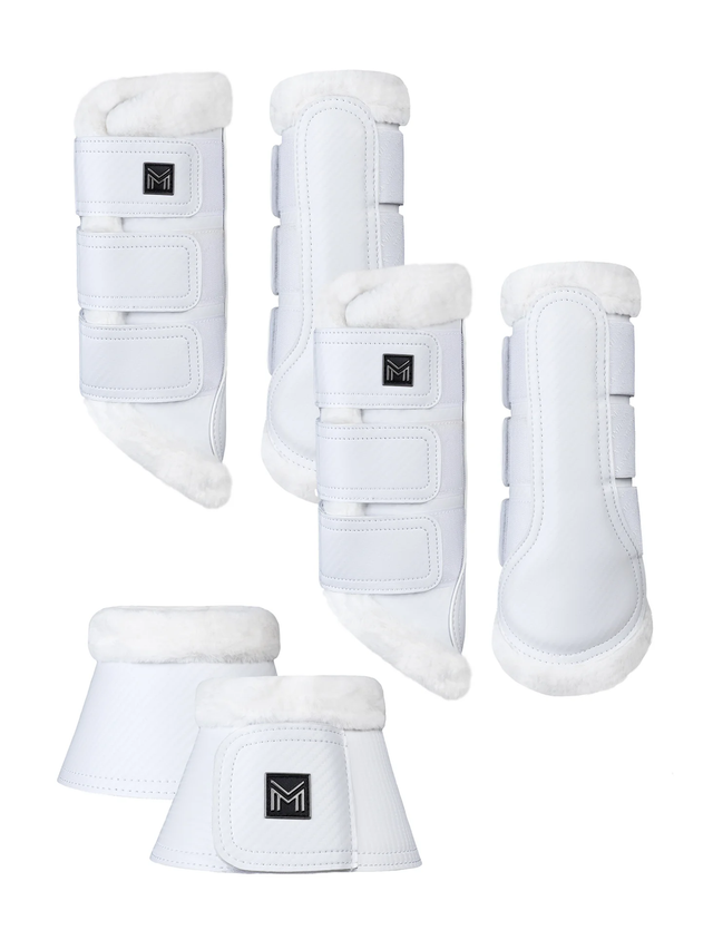 Maximilian Full Set - Drift Brushing & Bell Boots White