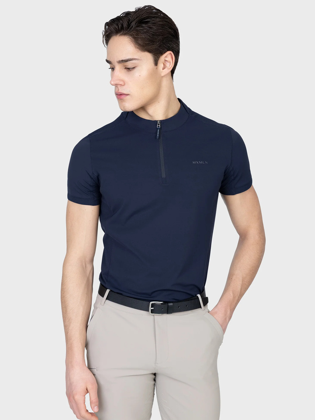 Maximilian Track Short Sleeve Base Layer Atlantic
