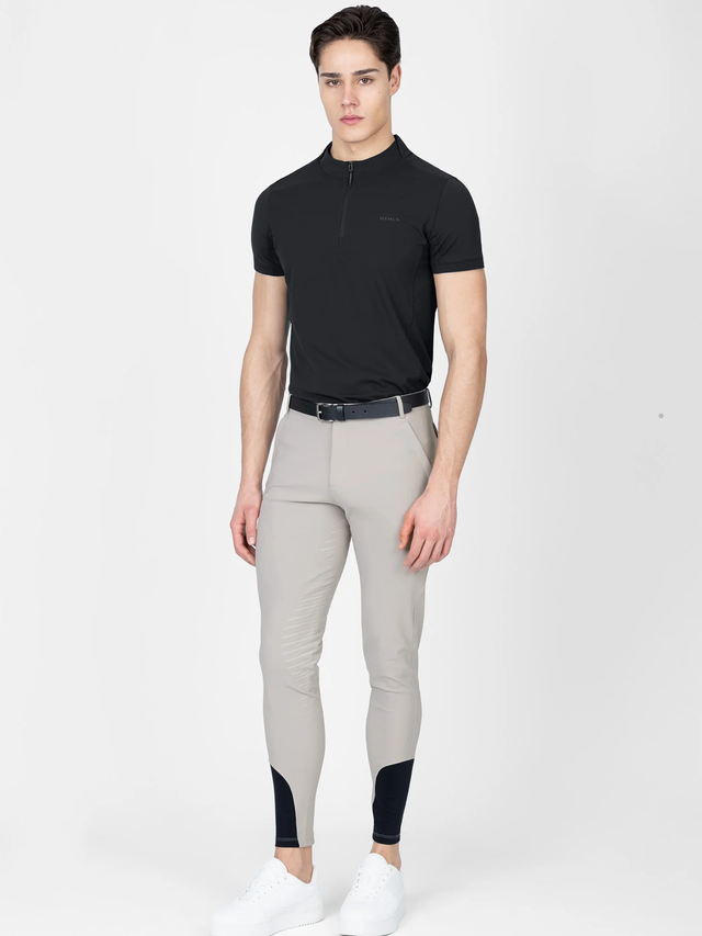 Maximilian Track Short Sleeve Base Layer Black
