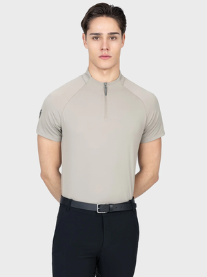 Maximilian Code Short Sleeve Base Layer Soft Taupe