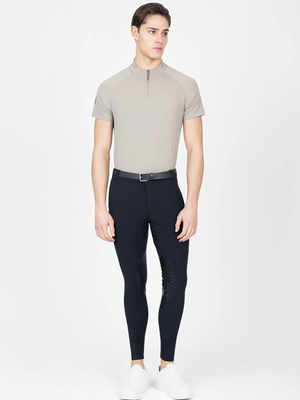 Maximilian Code Short Sleeve Base Layer Soft Taupe