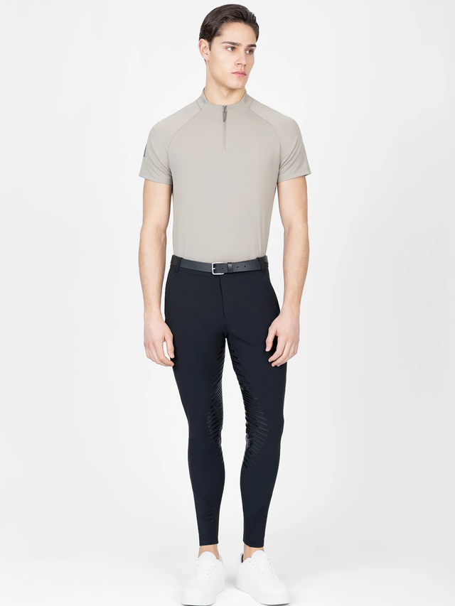 Maximilian Code Short Sleeve Base Layer Soft Taupe