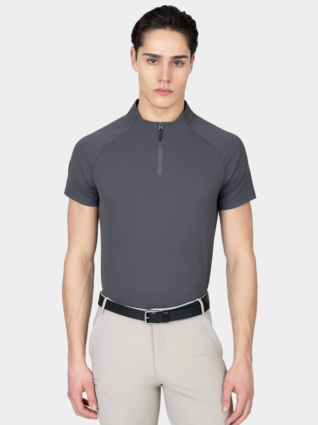 Maximilian Code Short Sleeve Base Layer Graphite