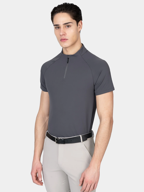 Maximilian Code Short Sleeve Base Layer Graphite