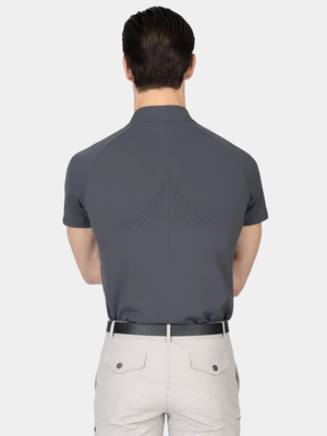 Maximilian Code Short Sleeve Base Layer Graphite