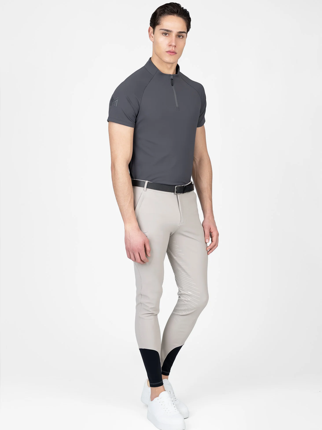 Maximilian Code Short Sleeve Base Layer Graphite