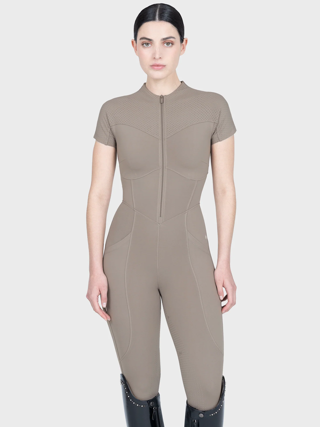 Maximilian Air-Tech Riding Jumpsuit Taupe