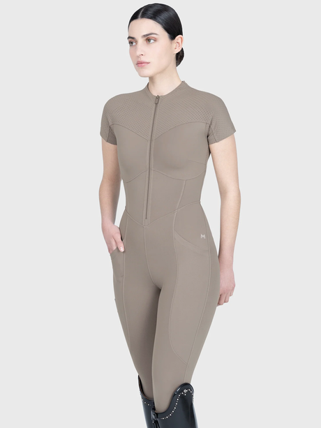 Maximilian Air-Tech Riding Jumpsuit Taupe