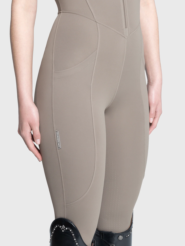 Maximilian Air-Tech Riding Jumpsuit Taupe