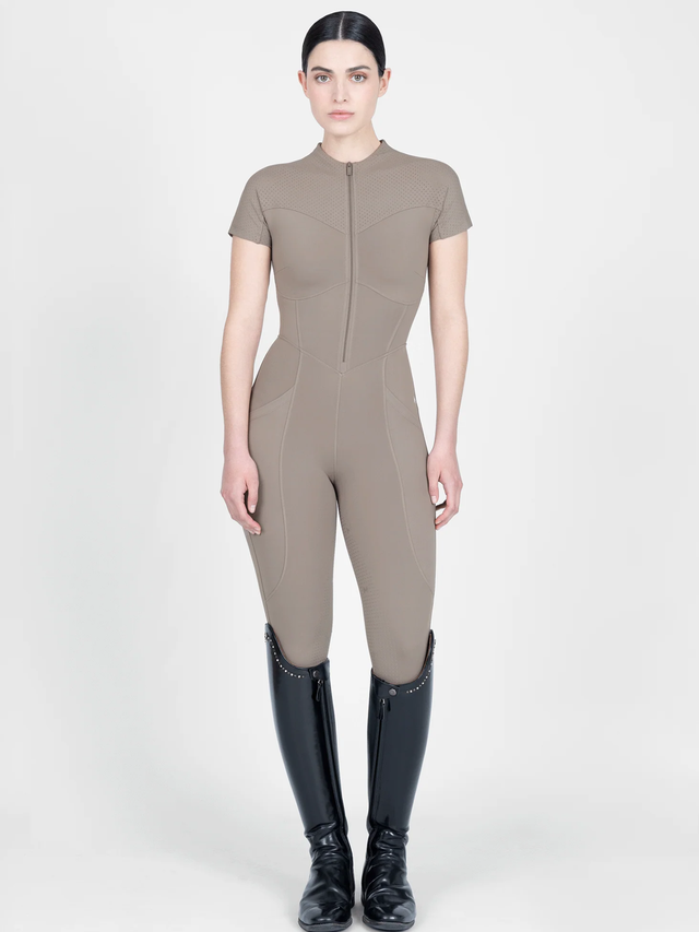 Maximilian Air-Tech Riding Jumpsuit Taupe