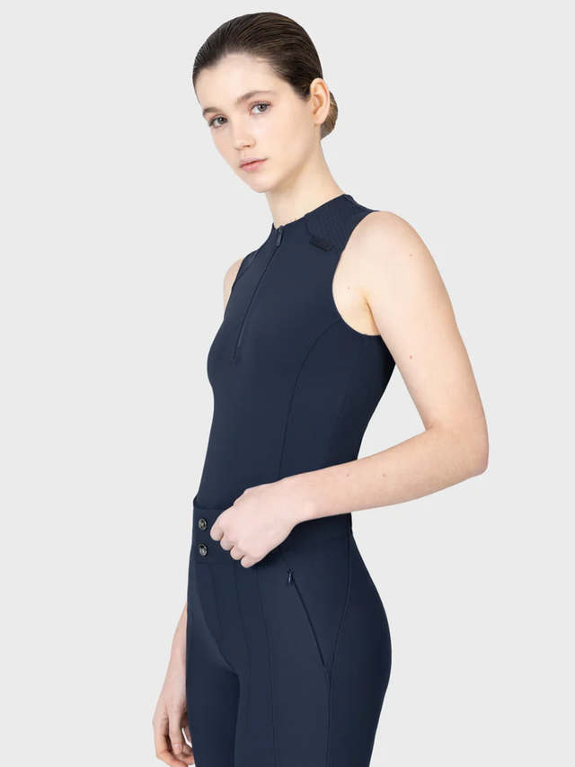 Maximilian Origin Sleeveless Base Layer Atlantic