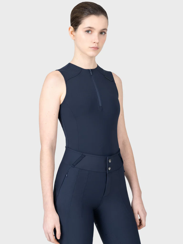 Maximilian Origin Sleeveless Base Layer Atlantic