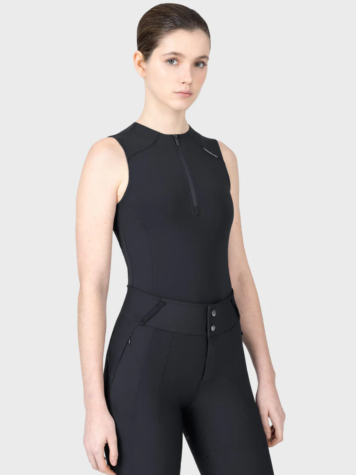 Maximilian Origin Sleeveless Base Layer Black