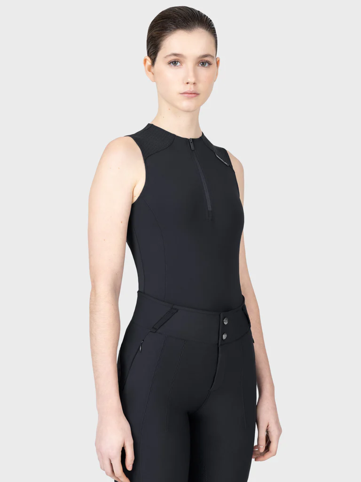 Maximilian Origin Sleeveless Base Layer Black