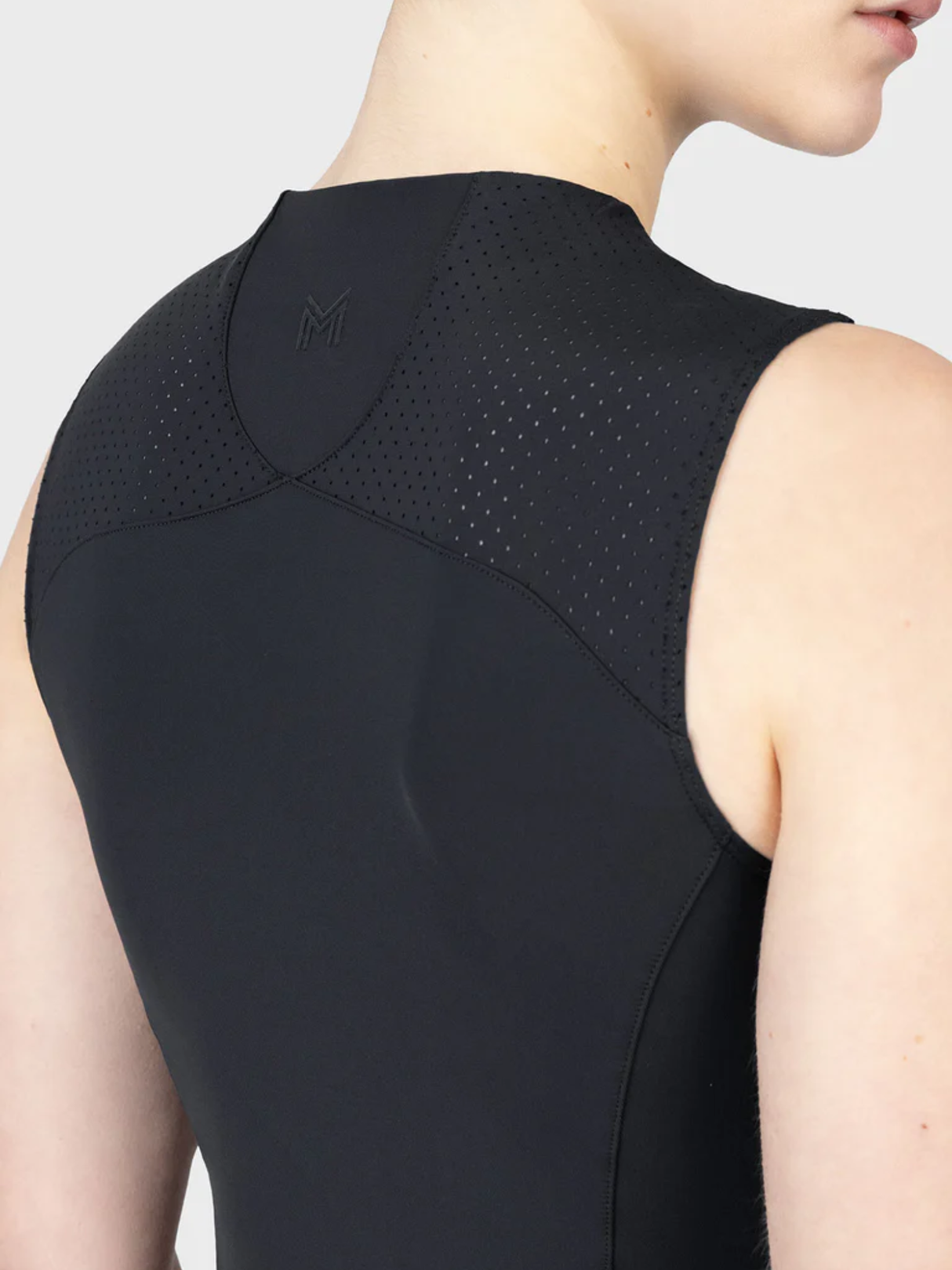 Maximilian Origin Sleeveless Base Layer Black
