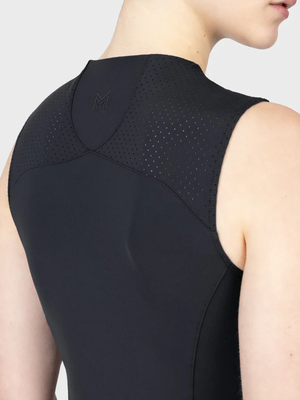 Maximilian Origin Sleeveless Base Layer Black