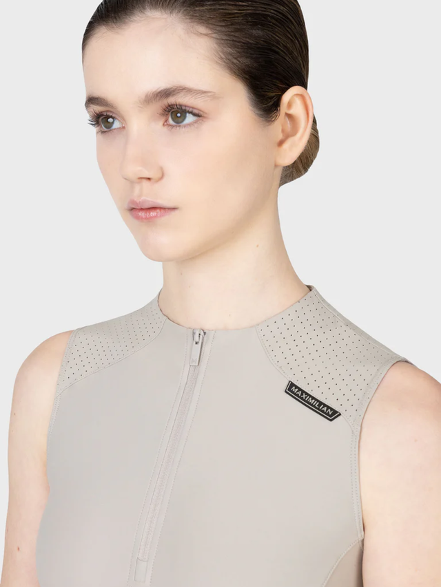 Maximilian Origin Sleeveless Base Layer Soft Taupe
