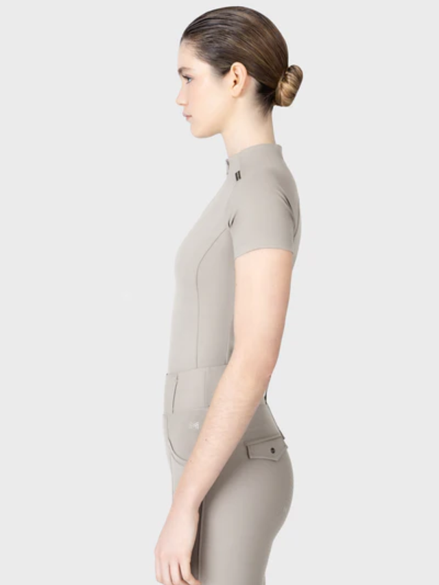 Maximilian Origin Short Sleeve Base Layer Soft Taupe