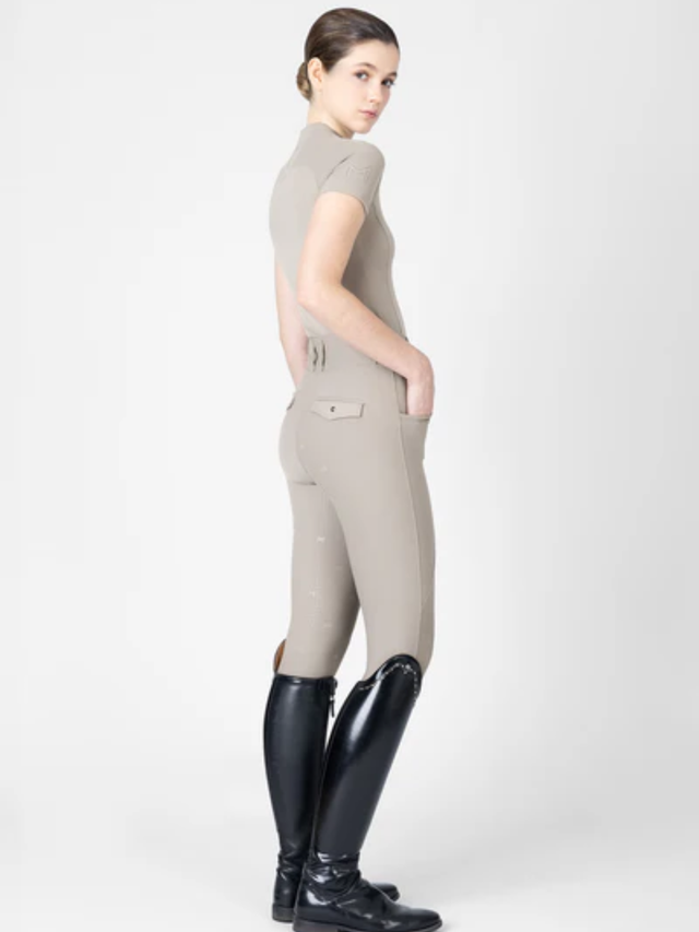 Maximilian Origin Short Sleeve Base Layer Soft Taupe