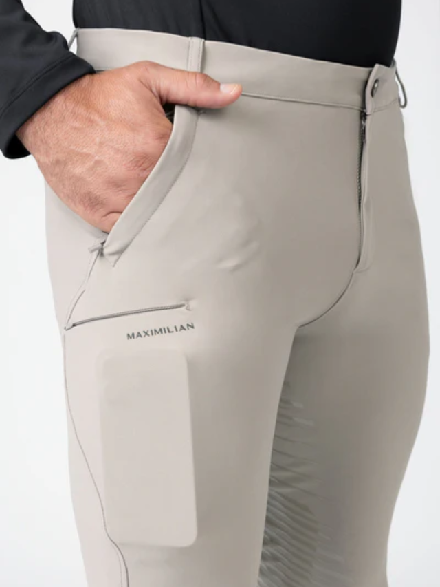Maximilian Vector Breeches Soft Taupe