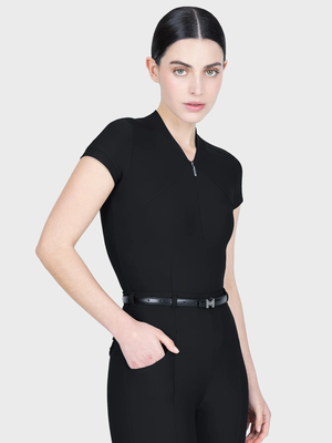 Maximilian Velya Short Sleeve Base Layer Black