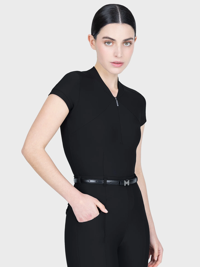 Maximilian Velya Short Sleeve Base Layer Black