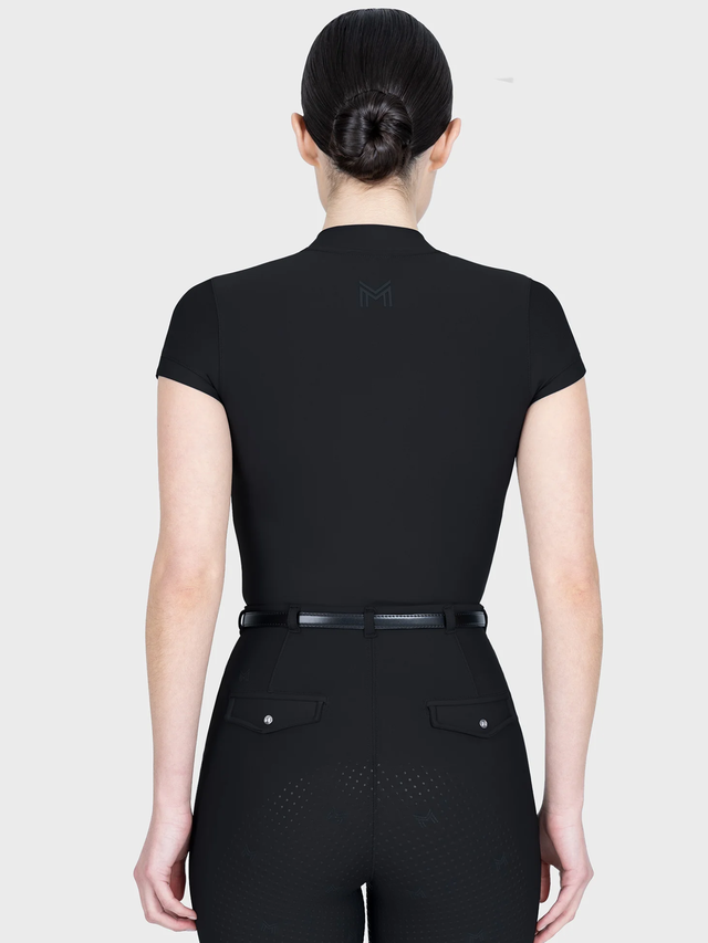 Maximilian Velya Short Sleeve Base Layer Black