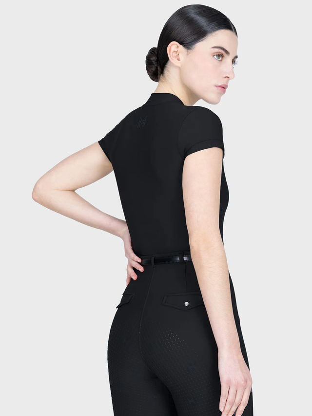 Maximilian Velya Short Sleeve Base Layer Black