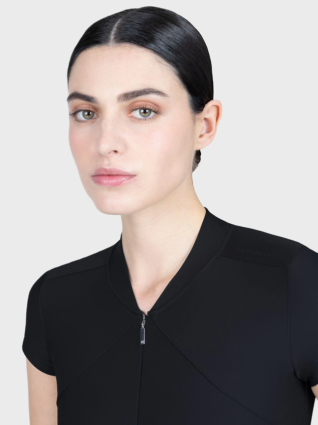 Maximilian Velya Short Sleeve Base Layer Black