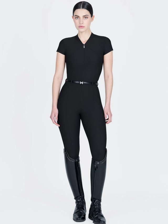Maximilian Velya Short Sleeve Base Layer Black