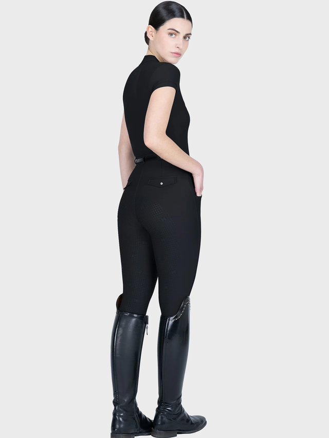 Maximilian Velya Short Sleeve Base Layer Black