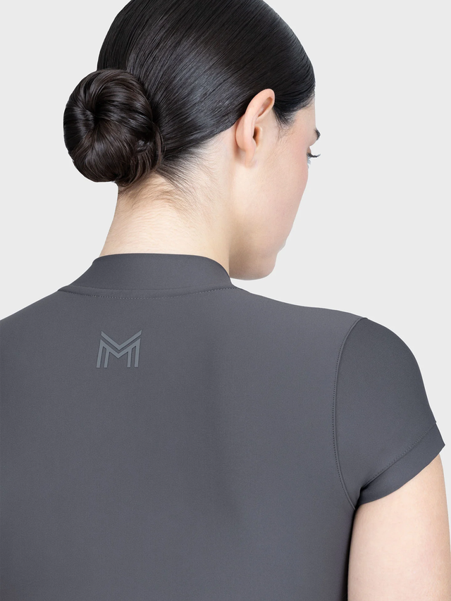 Maximilian Velya Short Sleeve Base Layer Graphite