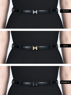 Maximilian Velya Riding Leggings + Belt Black