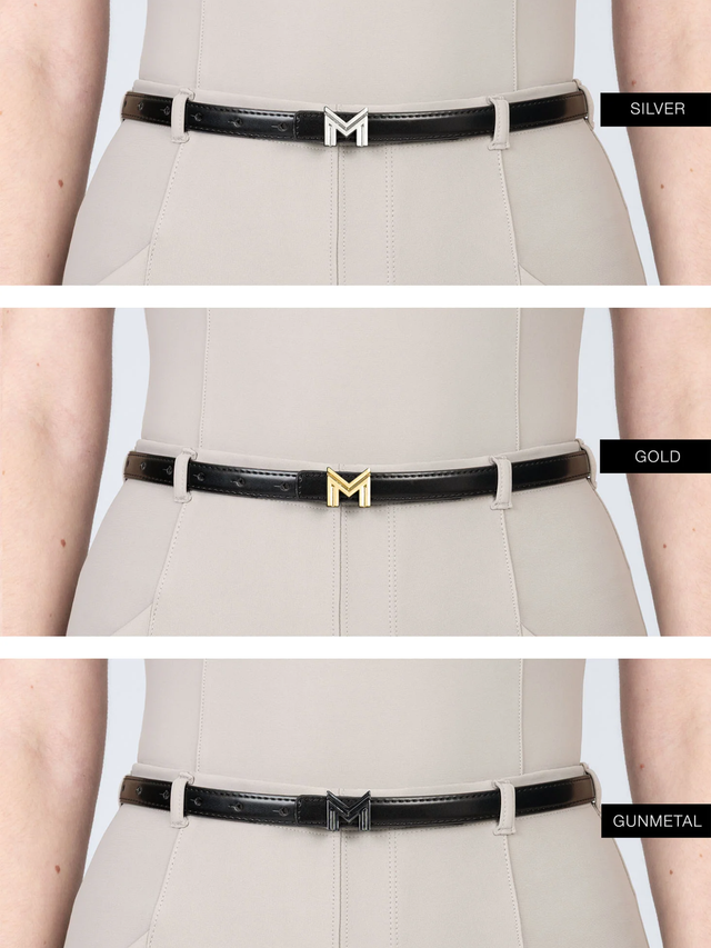 Maximilian Velya Riding Leggings + Belt Soft Taupe