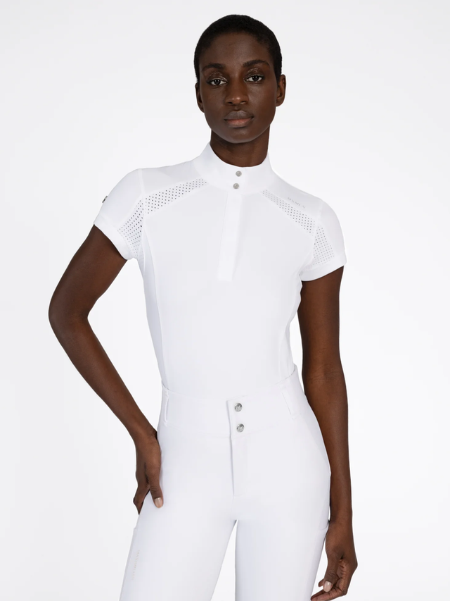 Maximilian Aveen Short Sleeve Show Shirt White