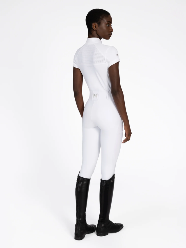 Maximilian Aveen Short Sleeve Show Shirt White