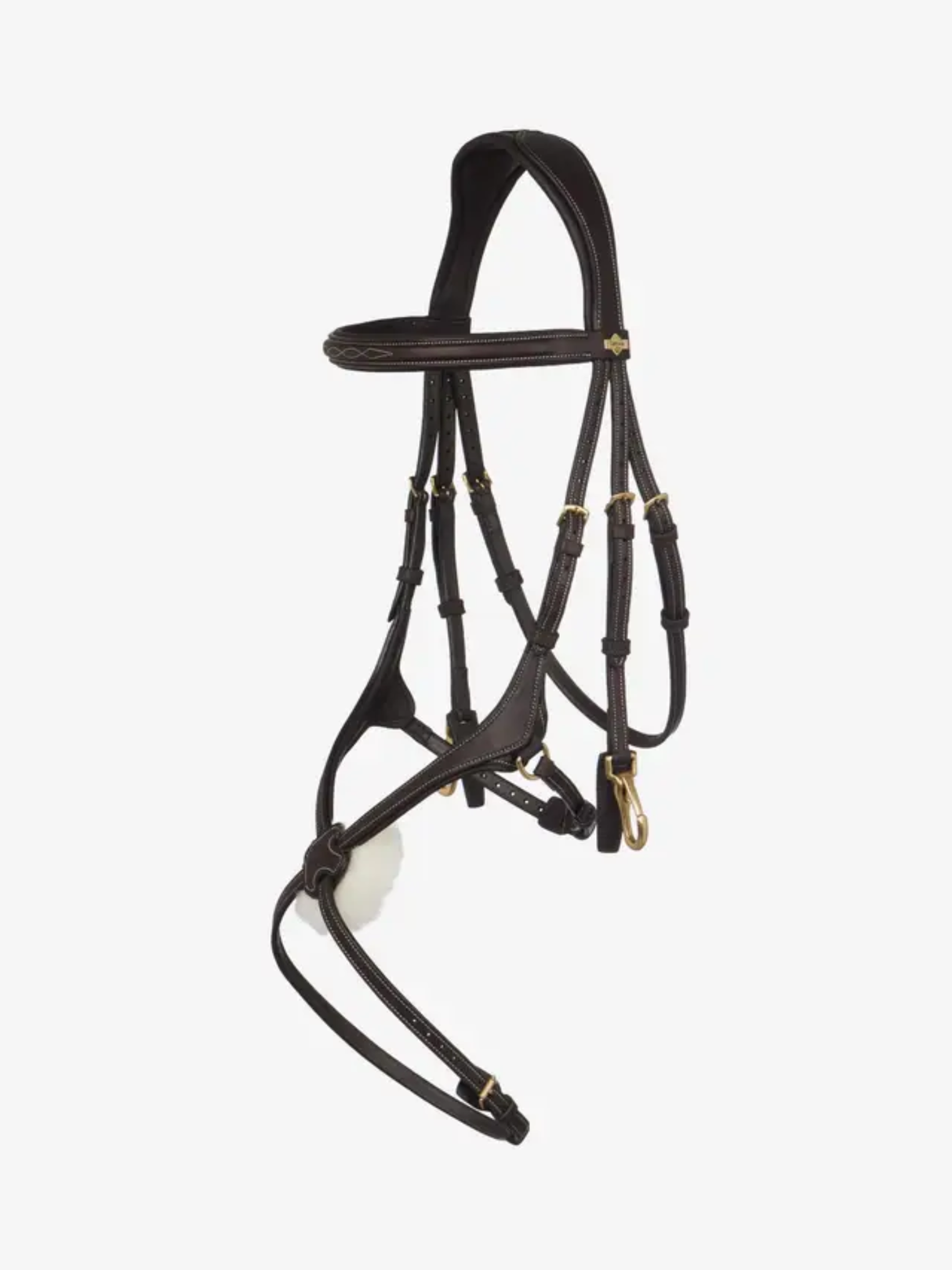 LeMieux Kudos Grackle Work Bridle Brown